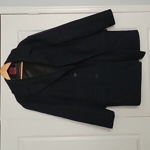 Mac Mor Vintage Navy Wool Peacoat
